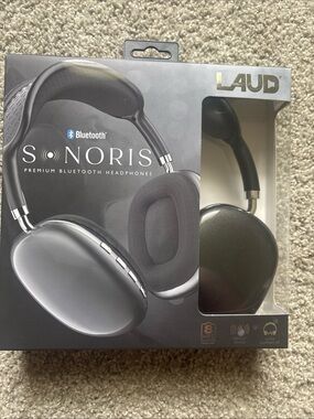 Sonoris Premium Bluetooth Over-Ear Headphones - Black